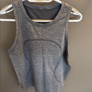 lululemon athletica Gray Tank Top
